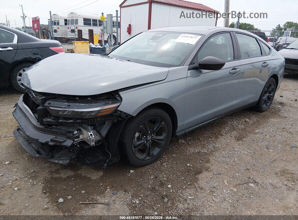 1HGCY1F43SA041016 2025 HONDA ACCORD Gray Առջևի ձախ երեք քառորդ տեսարան