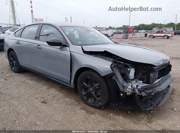 1HGCY1F43SA041016 2025 HONDA ACCORD Gray Դիմացի տեսք