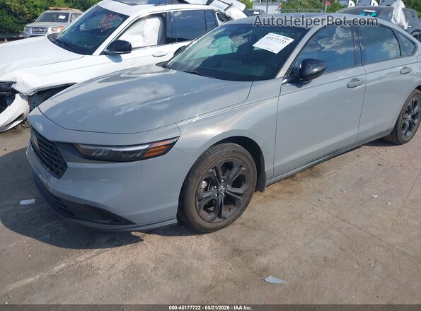 1HGCY1F43SA076820 2025 HONDA ACCORD Gray Vista tres cuartos delantera izquierda
