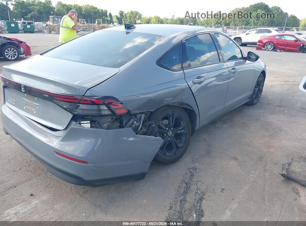 1HGCY1F43SA076820 2025 HONDA ACCORD Gray Trasero derecho