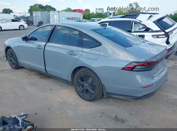 1HGCY1F43SA076820 2025 HONDA ACCORD Gray Trasero izquierdo