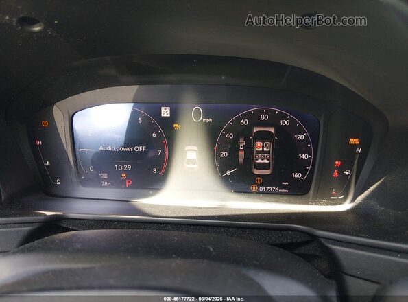 1HGCY1F43SA076820 2025 HONDA ACCORD Gray Vista de los asientos traseros
