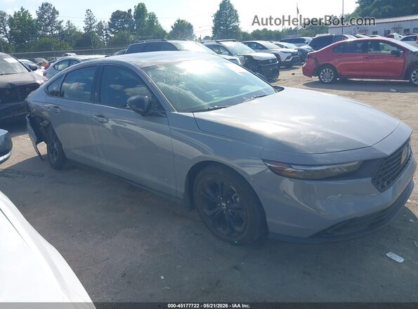 1HGCY1F43SA076820 2025 HONDA ACCORD Gray Vista interior trasera