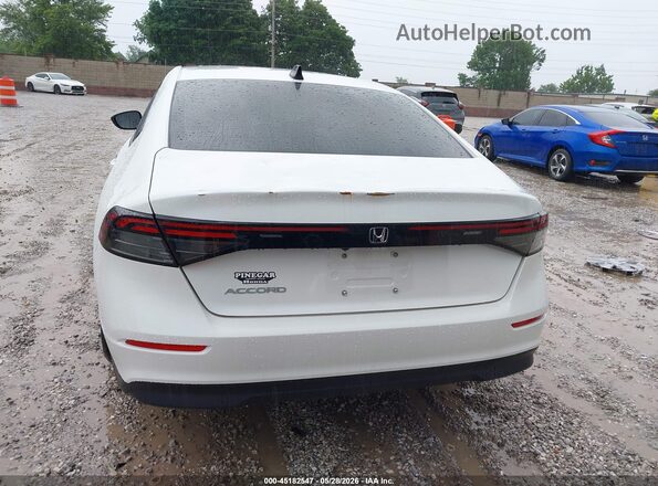 1HGCY1F44SA026685 2025 HONDA ACCORD White 