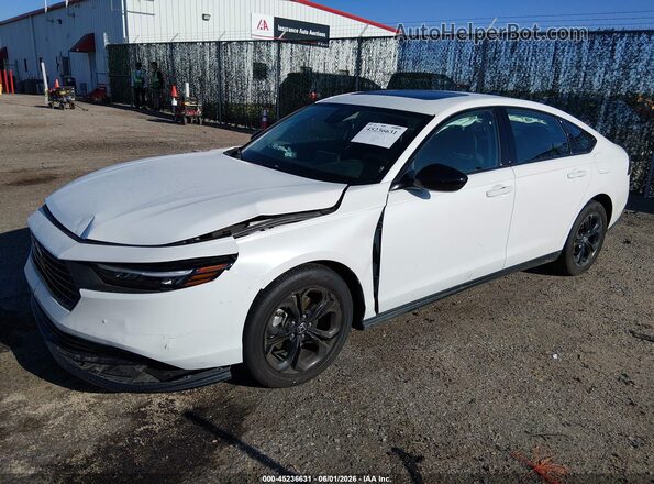 1HGCY1F45SA048274 2025 HONDA ACCORD White Przód lewy