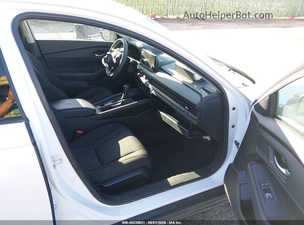 1HGCY1F45SA048274 2025 HONDA ACCORD White Widok wnętrza z przodu