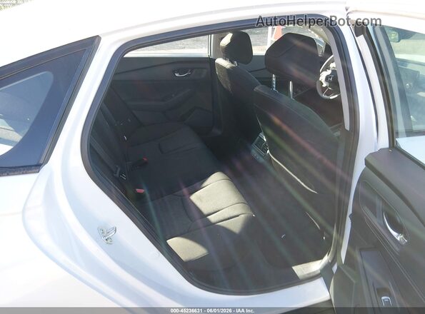 1HGCY1F45SA048274 2025 HONDA ACCORD White Widok naklejki z numerem VIN
