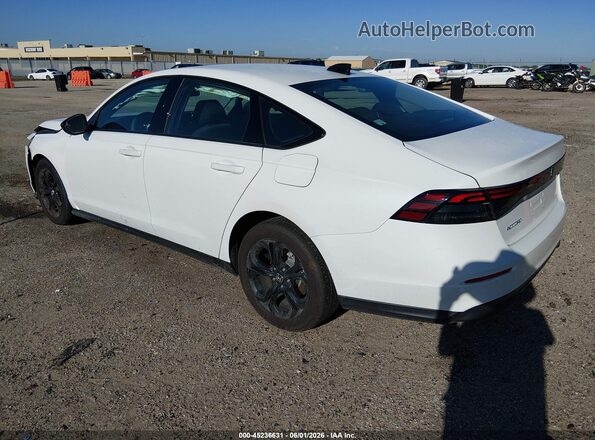 1HGCY1F45SA048274 2025 HONDA ACCORD White Tył lewy
