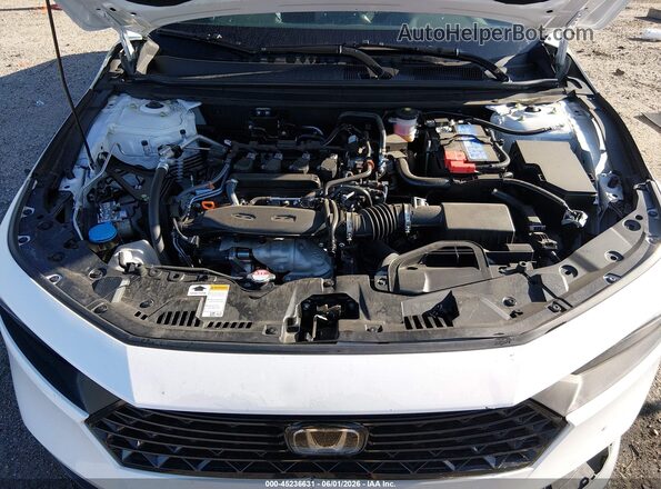 1HGCY1F45SA048274 2025 HONDA ACCORD White Widok z tyłu