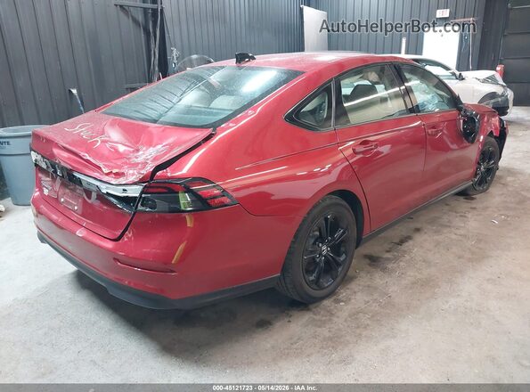 1HGCY1F46SA034173 2025 HONDA ACCORD Темно-бордовый Задняя правая четверть