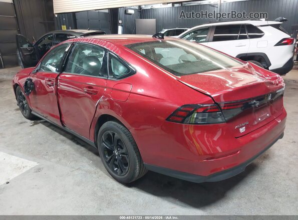 1HGCY1F46SA034173 2025 HONDA ACCORD Темно-бордовый Задняя левая четверть