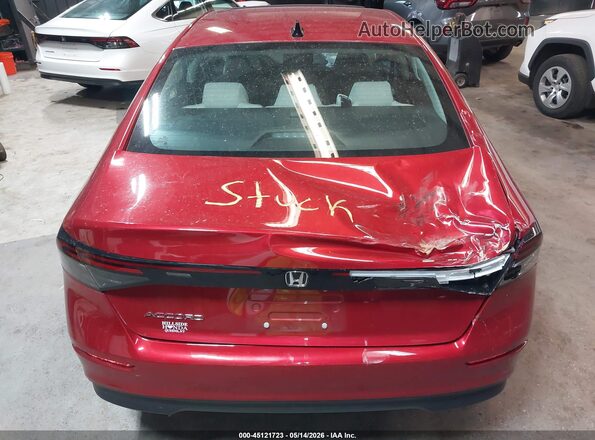 1HGCY1F46SA034173 2025 HONDA ACCORD Темно-бордовый Панорамный вид салона 360°