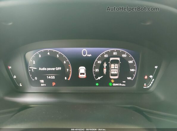 1HGCY1F46SA059252 2025 HONDA ACCORD Blue უკანა სავარძლების ხედი