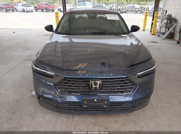 1HGCY1F46SA059252 2025 HONDA ACCORD Blue ხელსაწყოთა პანელის ხედი