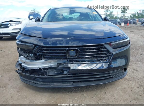 1HGCY1F46SA066668 2025 HONDA ACCORD Black Вид спереду