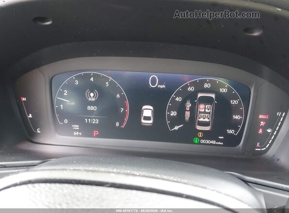 1HGCY1F47SA063505 2025 HONDA ACCORD Серый Вид задних сидений