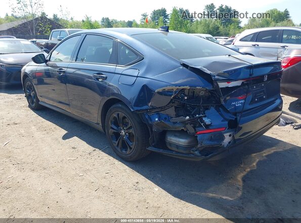 1HGCY1F4XSA043703 2025 HONDA ACCORD Blue Rear left