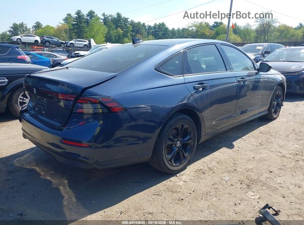 1HGCY1F4XSA043703 2025 HONDA ACCORD Blue Rear right