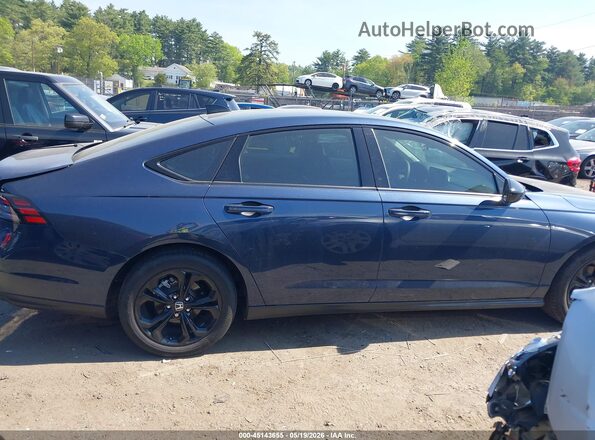 1HGCY1F4XSA043703 2025 HONDA ACCORD Blue 360 interior view