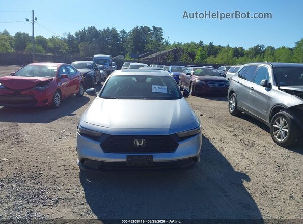 1HGCY1F4XSA075356 2025 HONDA ACCORD Silver ხელსაწყოთა პანელის ხედი