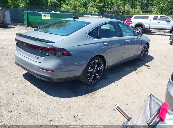 1HGCY2F50PA000199 2023 HONDA ACCORD Gray Tył prawy