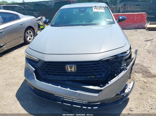 1HGCY2F50PA000199 2023 HONDA ACCORD Gray Widok z przodu