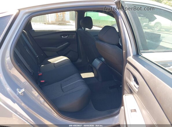 1HGCY2F50PA000199 2023 HONDA ACCORD Gray Widok naklejki z numerem VIN