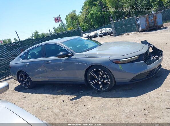 1HGCY2F50PA000199 2023 HONDA ACCORD Gray Widok wnętrza 360 stopni