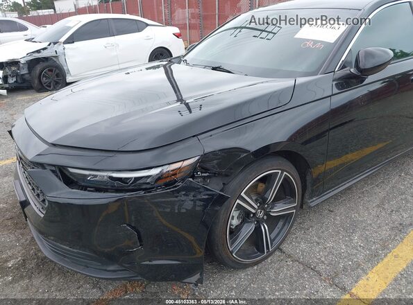 1HGCY2F50PA059060 2023 HONDA ACCORD Black Dashboard view