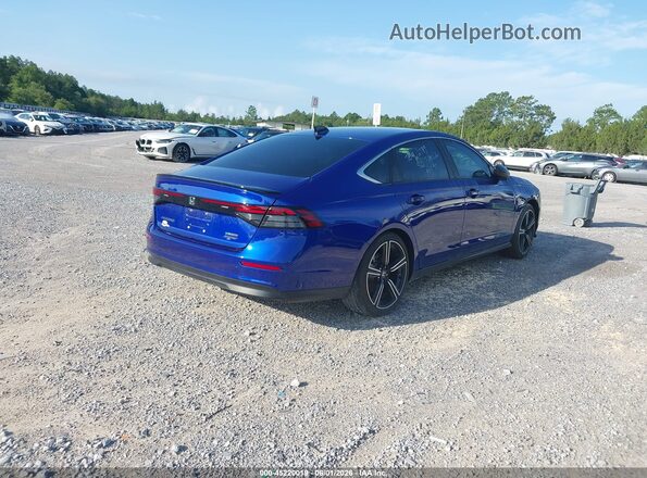 1HGCY2F50RA065511 2024 HONDA ACCORD Blue უკანა მარჯვენა