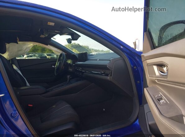 1HGCY2F50RA065511 2024 HONDA ACCORD Blue წინა სალონის ხედი