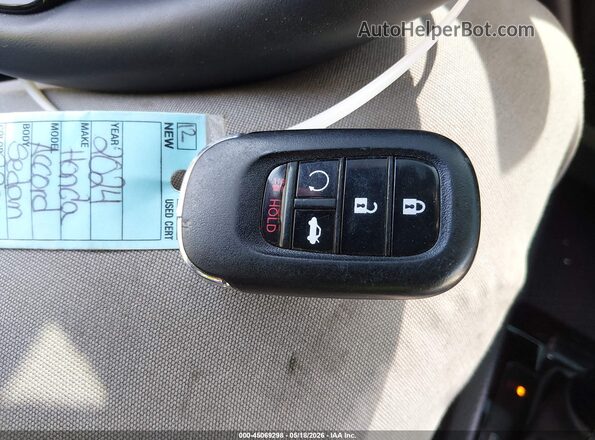 1HGCY2F50RA071292 2024 HONDA ACCORD Gray Առջևի վահանակի տեսք