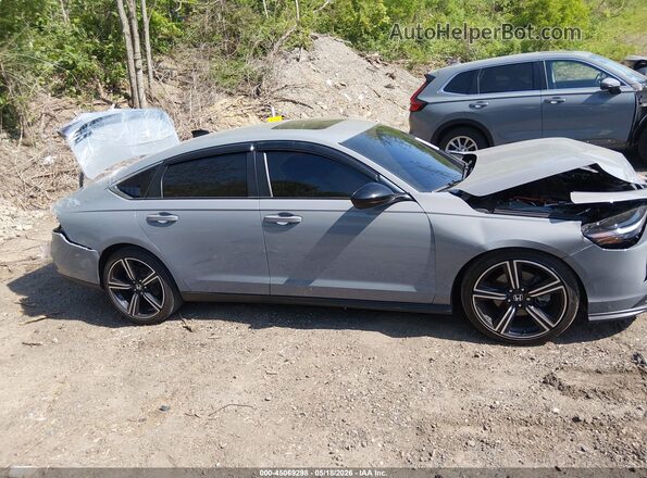 1HGCY2F50RA071292 2024 HONDA ACCORD Gray Սալոնի հետևի տեսք