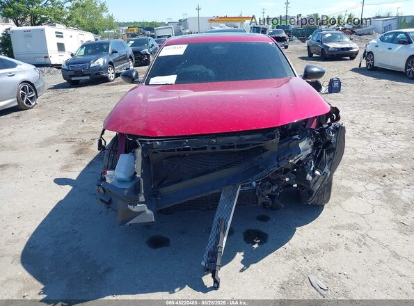 1HGCY2F51PA069838 2023 HONDA ACCORD Red Դիմացի տեսք