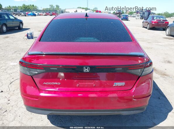 1HGCY2F51PA069838 2023 HONDA ACCORD Red 