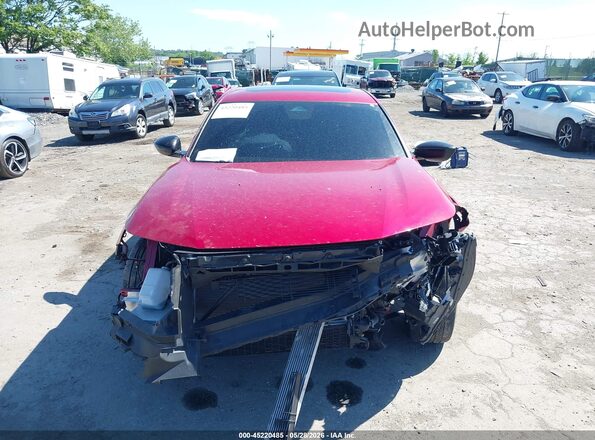 1HGCY2F51PA069838 2023 HONDA ACCORD Red Սարքավորումների վահանակի տեսք
