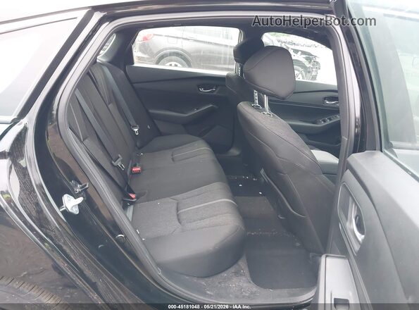 1HGCY2F51SA080847 2025 HONDA ACCORD HYBRID Black VIN კოდის სტიკერის ხედი