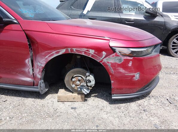 1HGCY2F52PA012032 2023 HONDA ACCORD Red წინა ხედი
