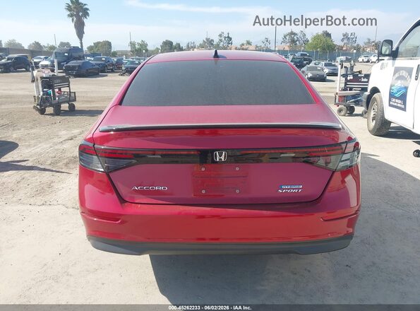 1HGCY2F52PA012032 2023 HONDA ACCORD Red 