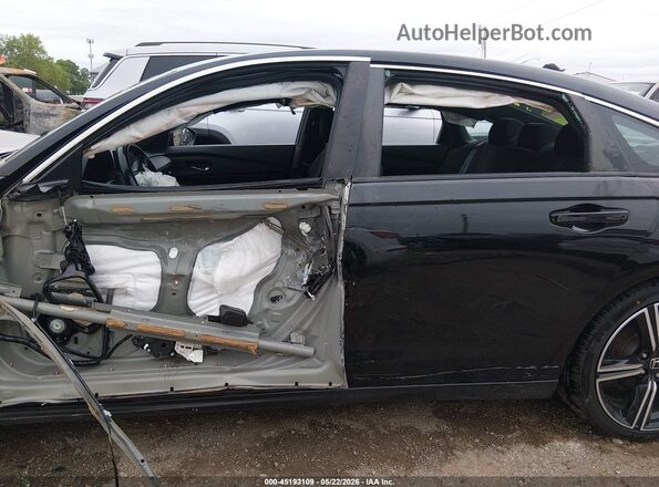 1HGCY2F52PA012595 2023 HONDA ACCORD Black Вид задньої частини салону