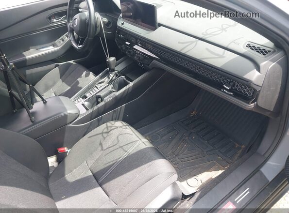1HGCY2F52PA065376 2023 HONDA ACCORD HYBRID Gray 