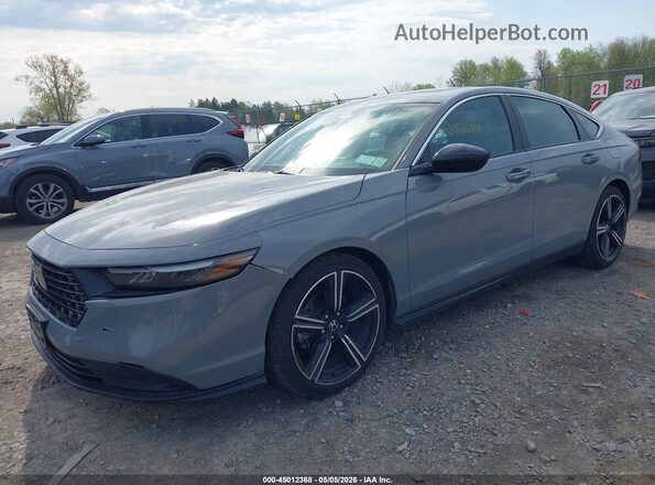 1HGCY2F52RA010641 2024 HONDA ACCORD Gray Передня ліва чверть