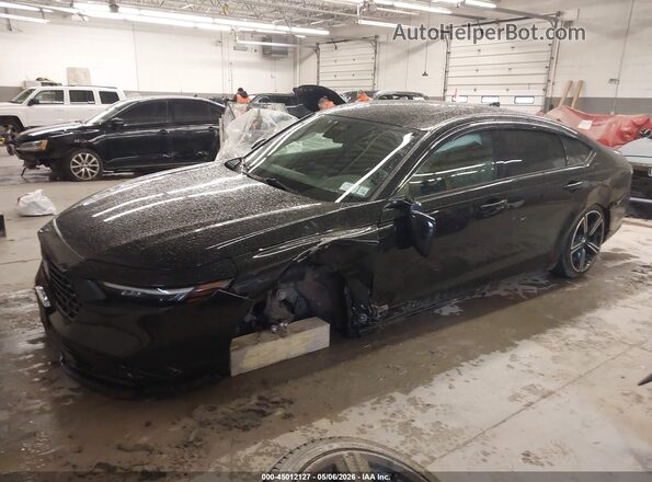 1HGCY2F52RA060536 2024 HONDA ACCORD Black Front left
