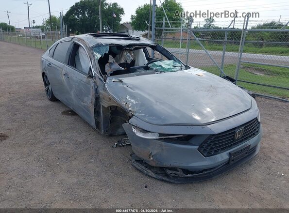 1HGCY2F52SA061711 2025 HONDA ACCORD HYBRID Blue Widok z przodu