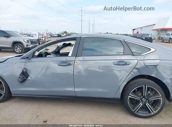 1HGCY2F52SA061711 2025 HONDA ACCORD HYBRID Blue Widok wnętrza 360 stopni