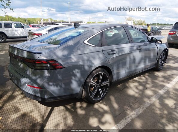 1HGCY2F53PA006840 2023 HONDA ACCORD Gray Rear right