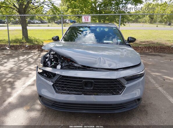 1HGCY2F53PA006840 2023 HONDA ACCORD Gray Instrument cluster view