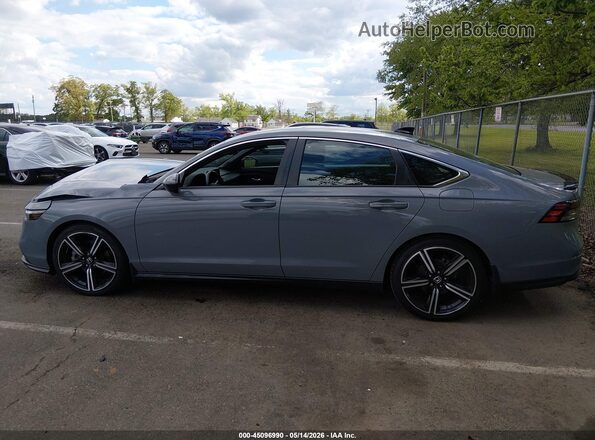 1HGCY2F53PA006840 2023 HONDA ACCORD Gray 360 interior view