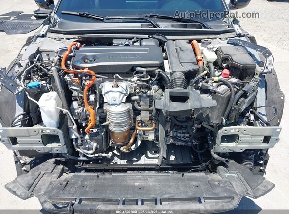 1HGCY2F53RA046614 2024 HONDA ACCORD Gray უკანა ხედი