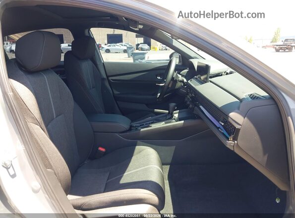 1HGCY2F53RA046614 2024 HONDA ACCORD Gray წინა სალონის ხედი